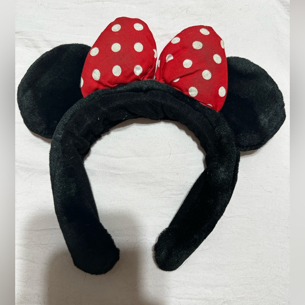 Furry Minnie Mouse Ears